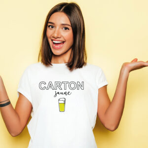 Carton jaune