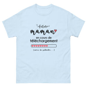 Future maman en cours de téléchargement