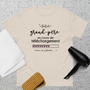 Futur grand-père en cours de téléchargement