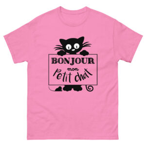 T-shirt – Bonjour mon petit chat