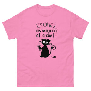 T-shirt – Les copines, un mojito et le chat