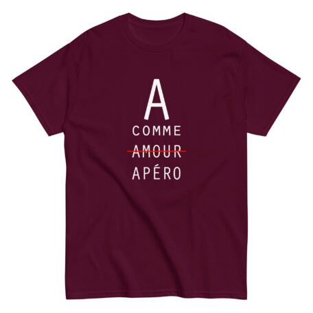 unisex-classic-tee-maroon-front-66e2b6004f7ad.jpg