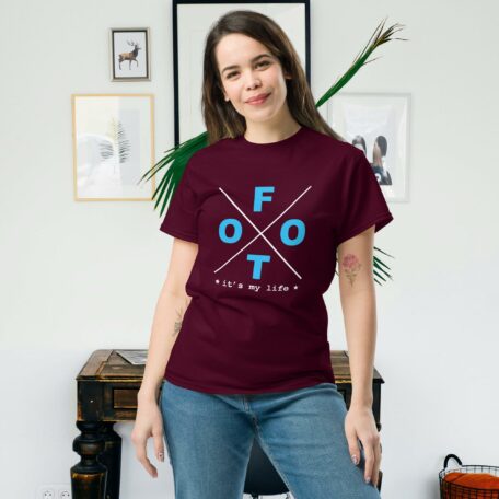 unisex-classic-tee-maroon-front-66e2f7e5af283.jpg