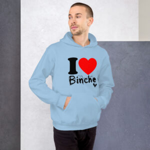 Sweat à capuche – I love Binche