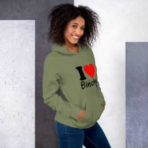 Sweat à capuche – I love Binche