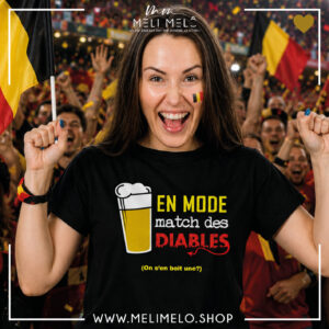 En mode match des Diables Rouges