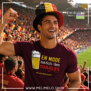 En mode match des Diables Rouges