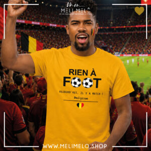 Rien à foot. Aujourd&rsquo;hui, y&rsquo;a match des Diables