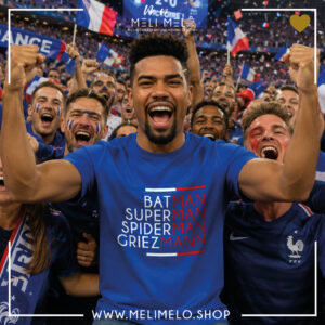 Batman, Superman, Spiderman, Griezmann