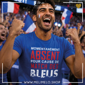 Momentanément absent pour cause de match des bleus