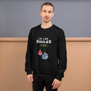 Pull de Noël – J’ai les boules… De Noël