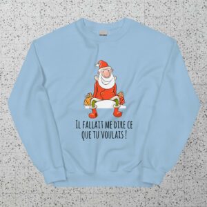 Pull de Noël – Il fallait me dire ce que tu voulais