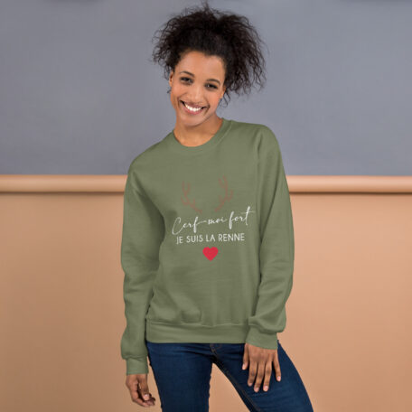 unisex-crew-neck-sweatshirt-military-green-front-6720b9c696cbe.jpg