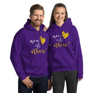 Sweat à capuche – Mon coeur est athois