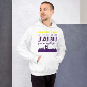 Sweat à capuche – Je suis venu, j’ai bu, je m’en rappelle plus