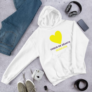 Sweat à capuche – Coeur de géants