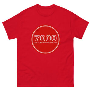 T-shirt – 7000 raisons d&rsquo;aimer Mons