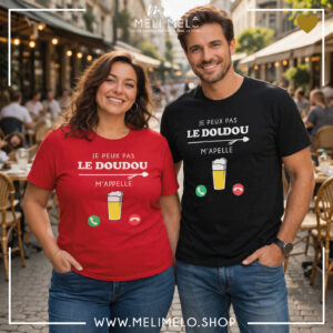 T-shirt – Je peux pas, le Doudou m&rsquo;appelle