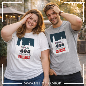 T-shirt – Error 404: lendemain de Doudou
