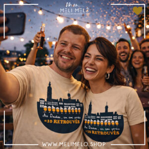 T-shirt – Au Doudou, un ami perdu = 10 retrouvés