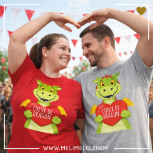 T-shirt – Coeur de Dragon