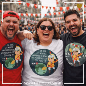 T-shirt – Un jour les montois domineront le monde