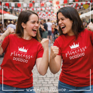 T-shirt – Je suis une princesse en mode Doudou